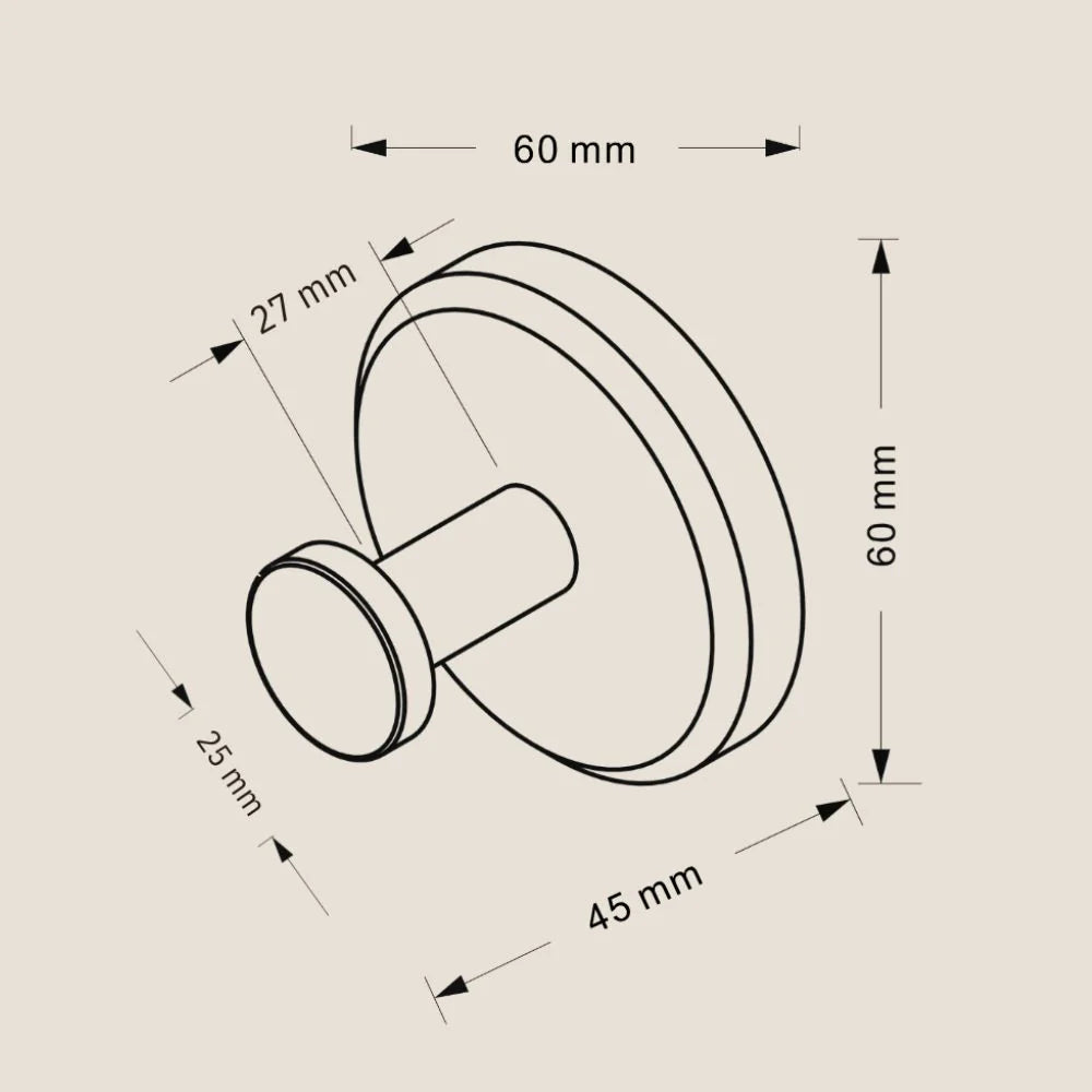 Haki ścienne Premium - bardzo mocny montaż bez wiercenia (2+2 GRATIS)