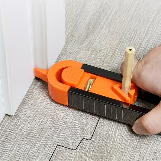 Zestaw narzędzi pomiarowych i konturografów do obróbki drewna