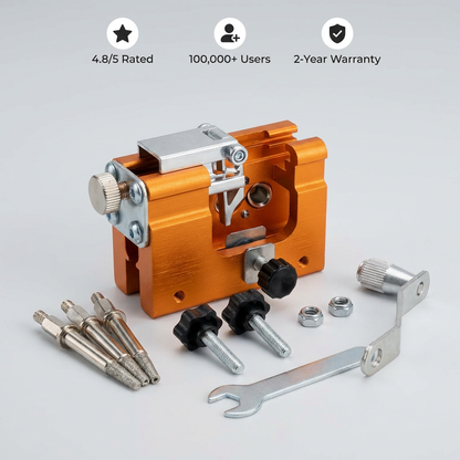 Zestaw do ostrzenia pił łańcuchowych (3 głowice)